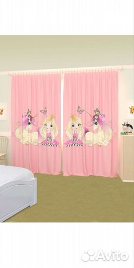 Фотошторы для девочки