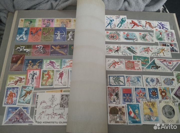 Марки СССР олимпиада, космос