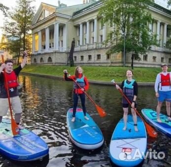 Сап прогулка к парку 300-летия