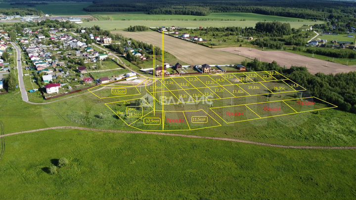 Участок 12,5 сот. (ИЖС)