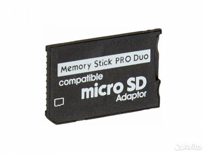 Адаптер с MicroSD на Sony Memory Stick Pro Duo