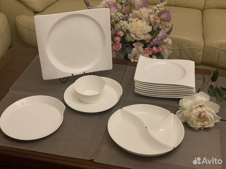 Набор посуды Villeroy Boch фарфор тарелки