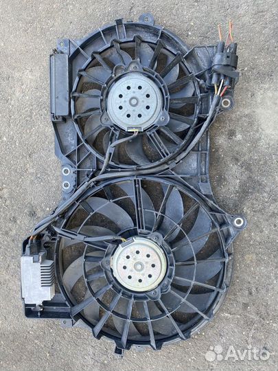 Диффузор радиатора Audi A6 C6 A6 C6 allroad quattr