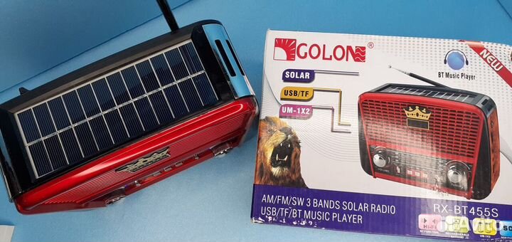 Радиоприёмник на Солнечной батареи Crown National