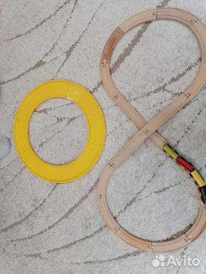 Деревянная железная дорога икеа