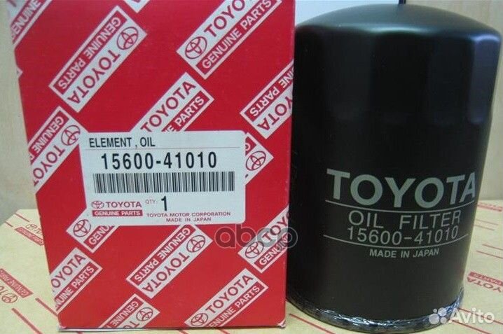 Фильтр масляный 1560041010 toyota