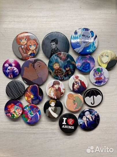 Значки аниме