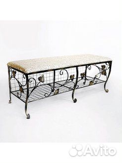 Кованая банкетка №13