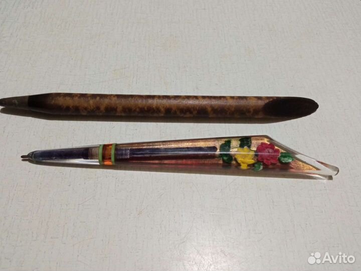 Ручки шариковые ссср, с оргстекла и
