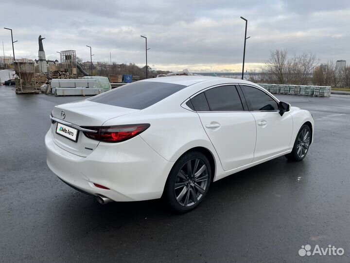 Mazda 6 2.5 AT, 2019, 124 000 км