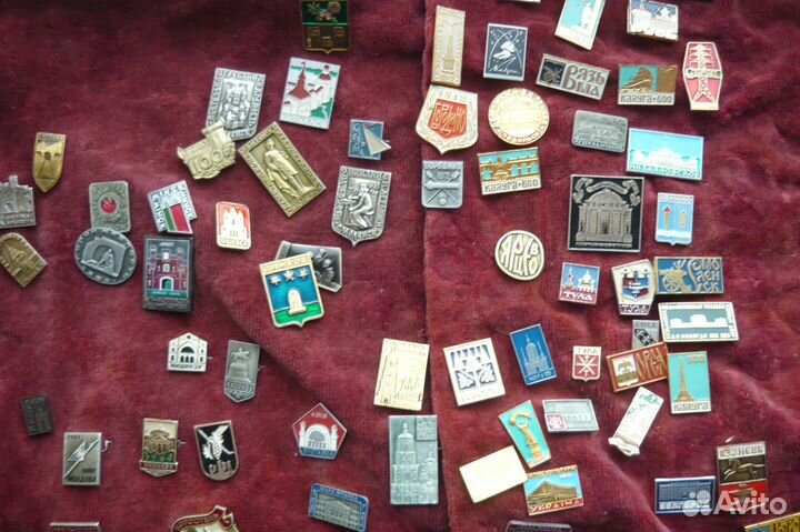 Значки города СССР