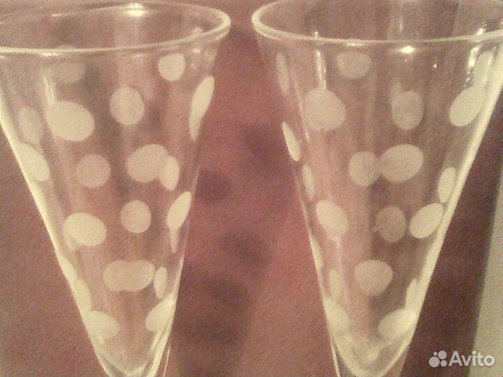 Элегантные фужеры ручной работы