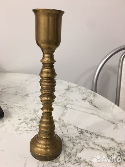 Подсвечник бронза СССР