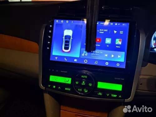 Toyota allion android штатная магнитола teyes