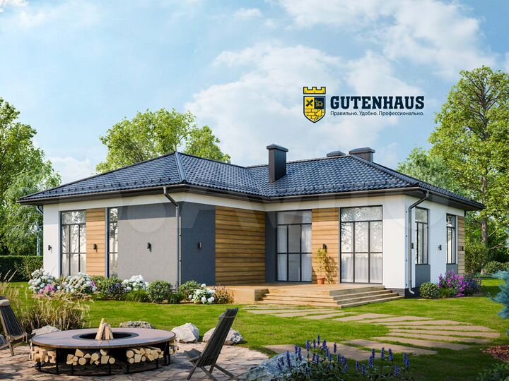 Дом 202 м² на участке 10 сот.