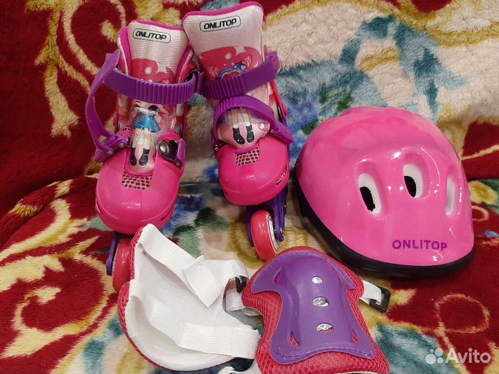 Коньки и ролики 2 в 1