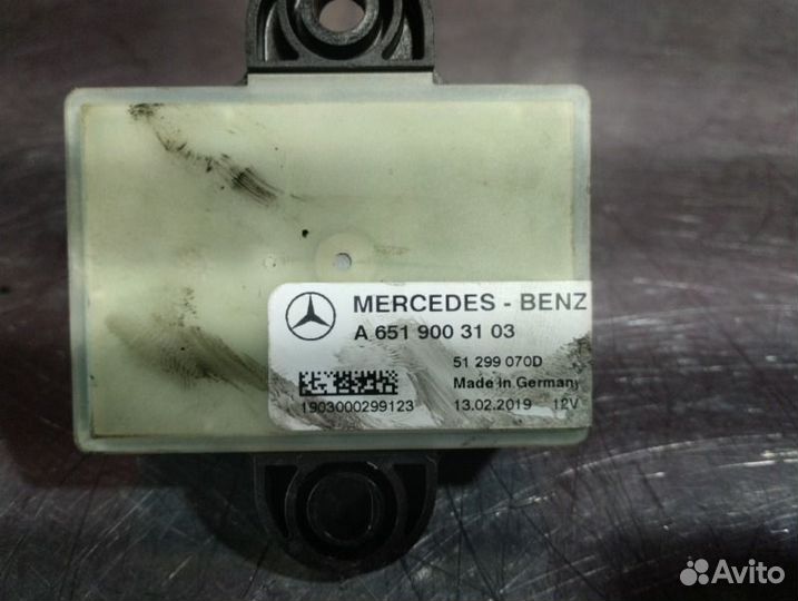 Реле свечей накала Mercedes Sprinter W906 OM651