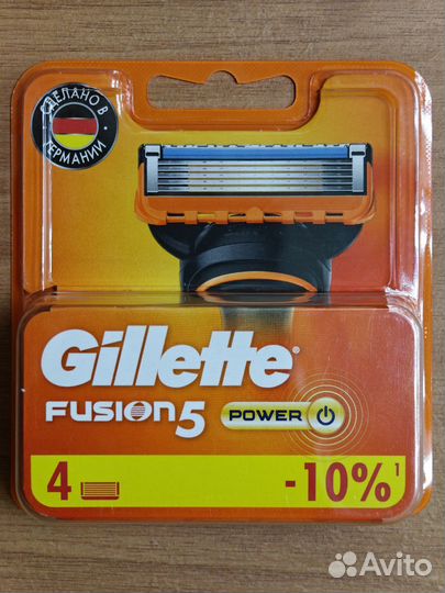 Gillette Fusion 5 сменные кассеты.Оригинал