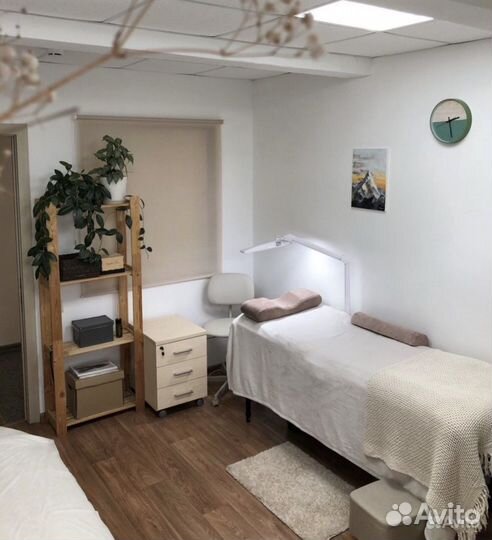 Аренда рабочего места кушетка, аренда кабинета