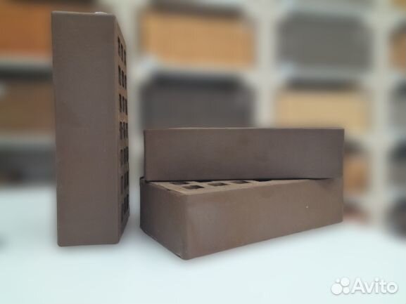 Кирпич облицовочный Шоколад 1,0 нф