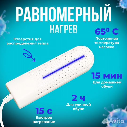 Электрическая сушилка для обуви