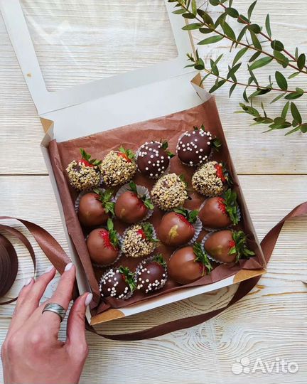 Клубника в шоколаде