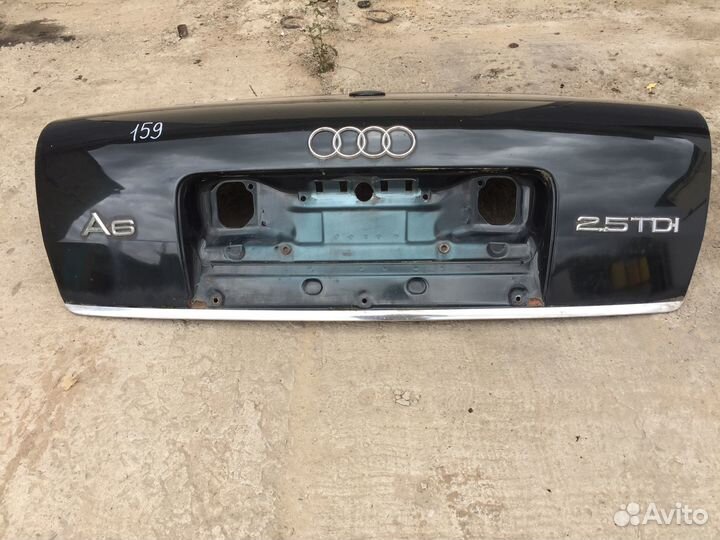 Крышка багажника с молдингом Audi A6 C5