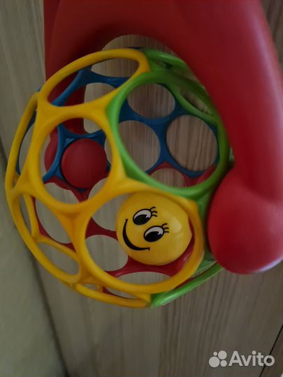 Игрушка каталка с ручкой