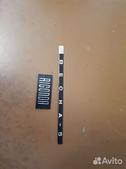 Ригонда и Весна шильдики