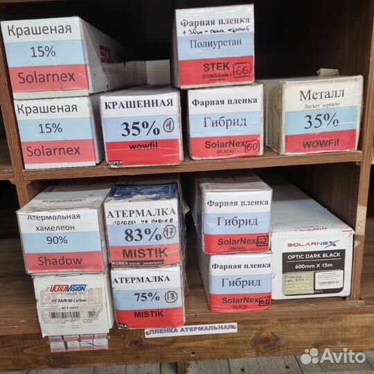 Пленка для тонирования