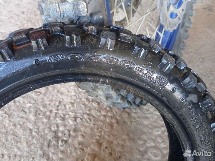 Шины 80 100 12r на пит байк заднее