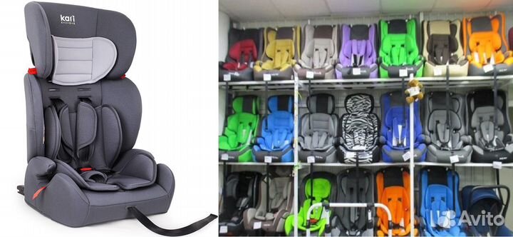 Автокресло 1-12 лет новые