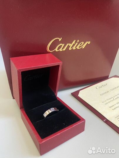Cartier кольцо