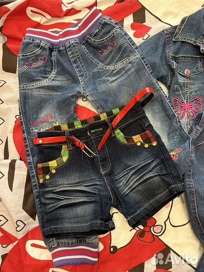 Вещи пакетом на девочку 110-6