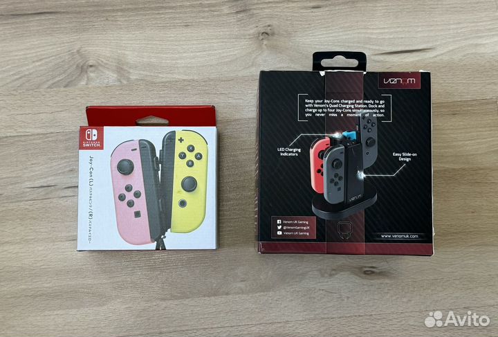 Nintendo Switch Joy-Con Pastel Pink/Yellow
