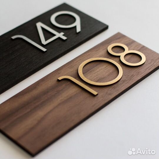 Адресные и рекламные таблички