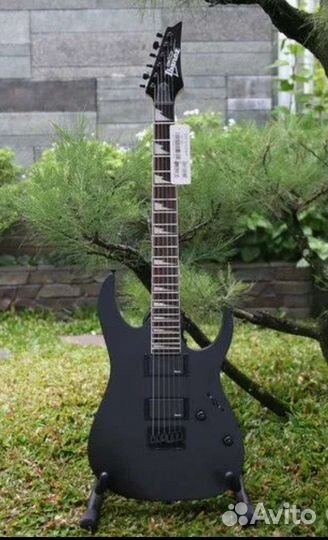 Электрогитара Ibanez GIO GRG121DX-BKF black flat