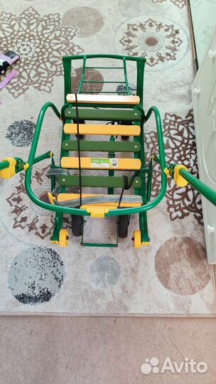 Санки ника 3 складные на колёсах