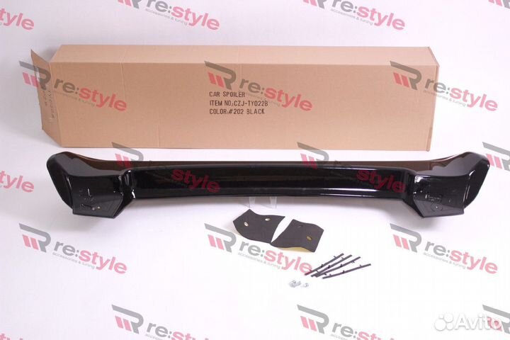 Спойлер Toyota Land Cruiser 200 Черный 202