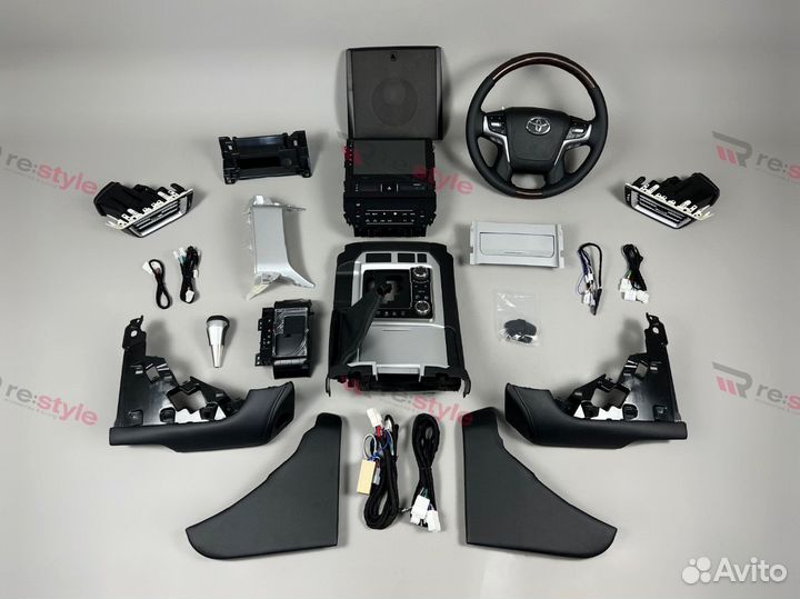 Рестайлинг салона Toyota Land Cruiser 200