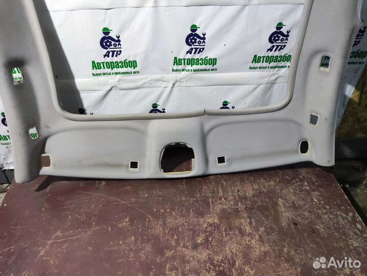 Обшивка потолка Peugeot 206 с панорамой