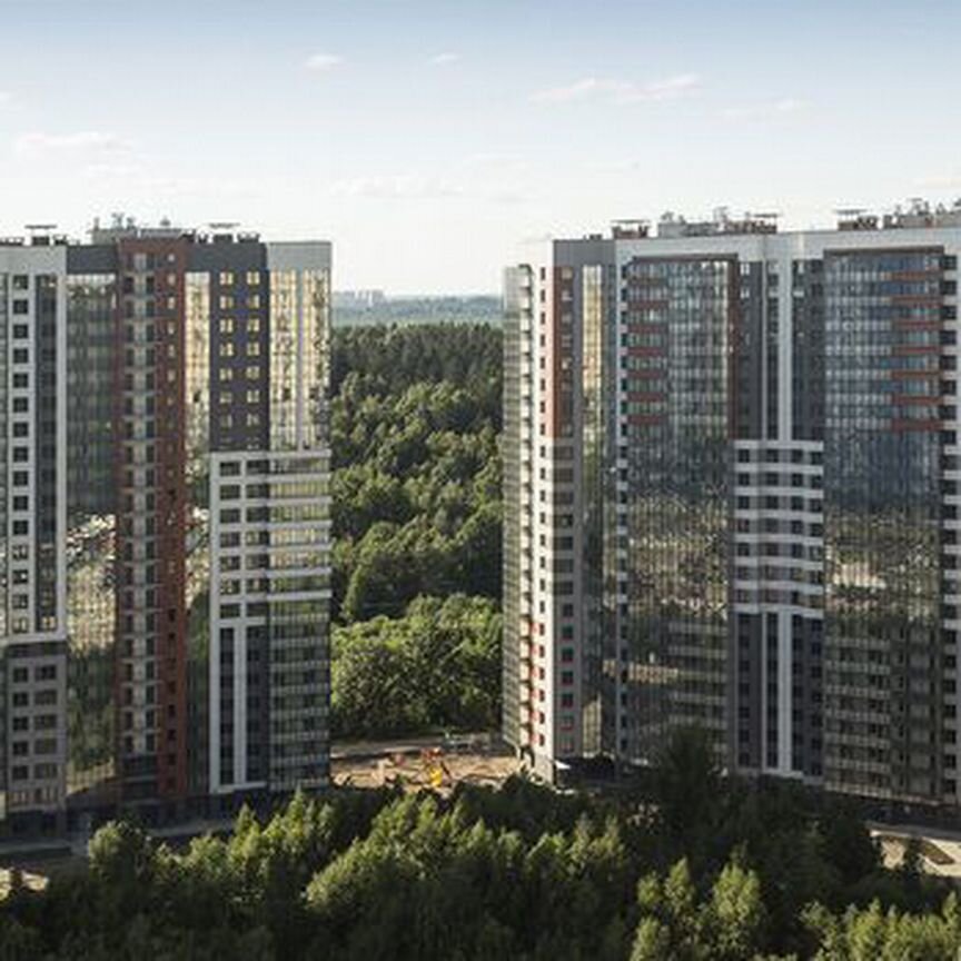 1-к. квартира, 56,9 м², 22/23 эт.