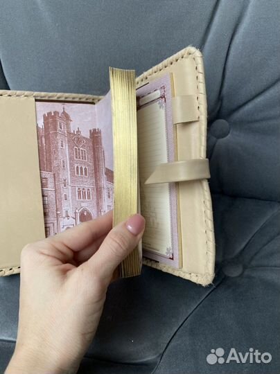 Кожаный блокнот ручной работы, ежедневник