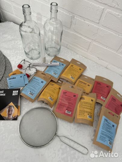 Man box подарочный набор для приготовления настоек