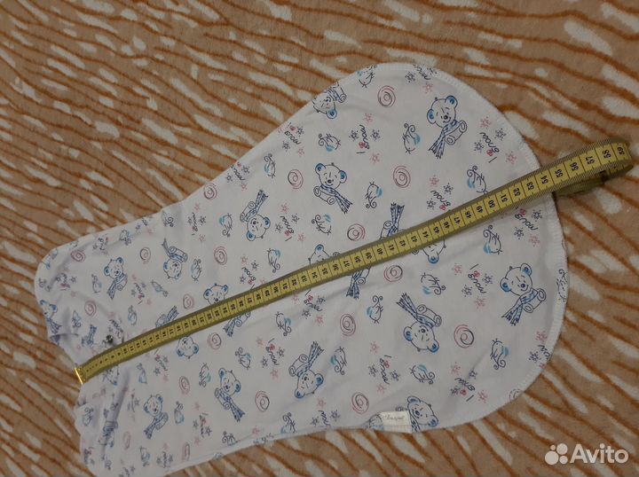 Пелёнка-кокон на замке для новорожденных