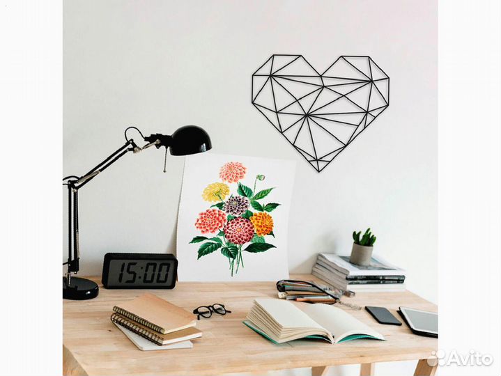 Мудборд металлический