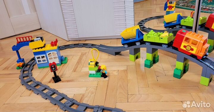 Lego duplo 10508 Грузовой поезд