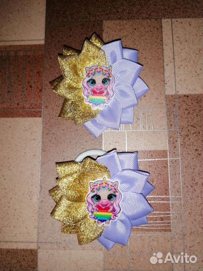 Бантики на первые хвостики и не только