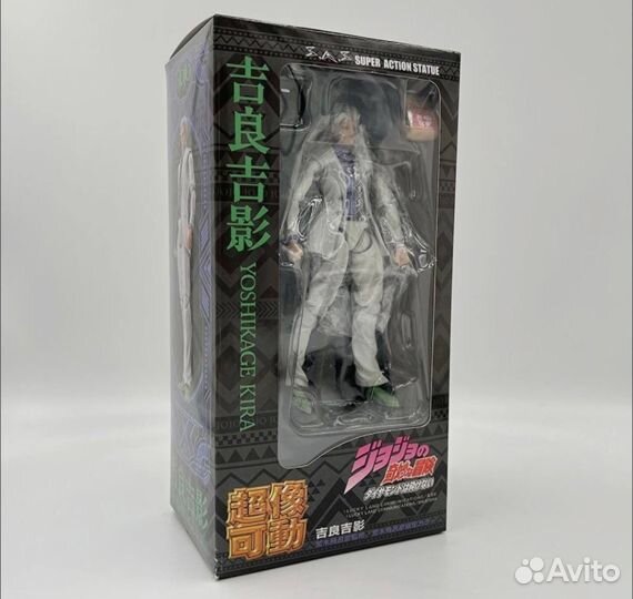 Фигурка аниме джоджо Йошикаге Кира 15см