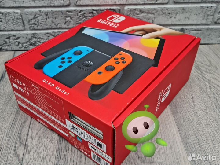 Игровая консоль Nintendo Switch Oled Neon